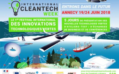 Conférence « Entrons dans la boucle de l’économie circulaire » à l’International Clean Tech Week d’Annecy